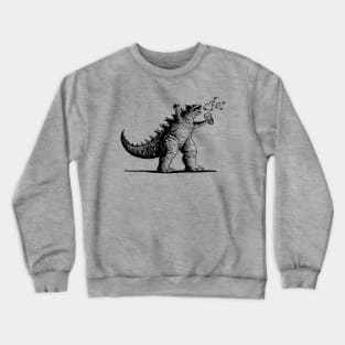 Coffee Godzilla Crewneck Sweatshirt